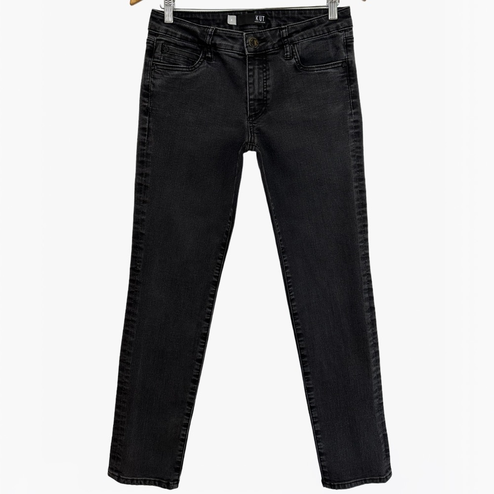 Kut From The Kloth Straight Leg 81% Cotton Women’s Jeans - 4 - Picture 5 of 15
